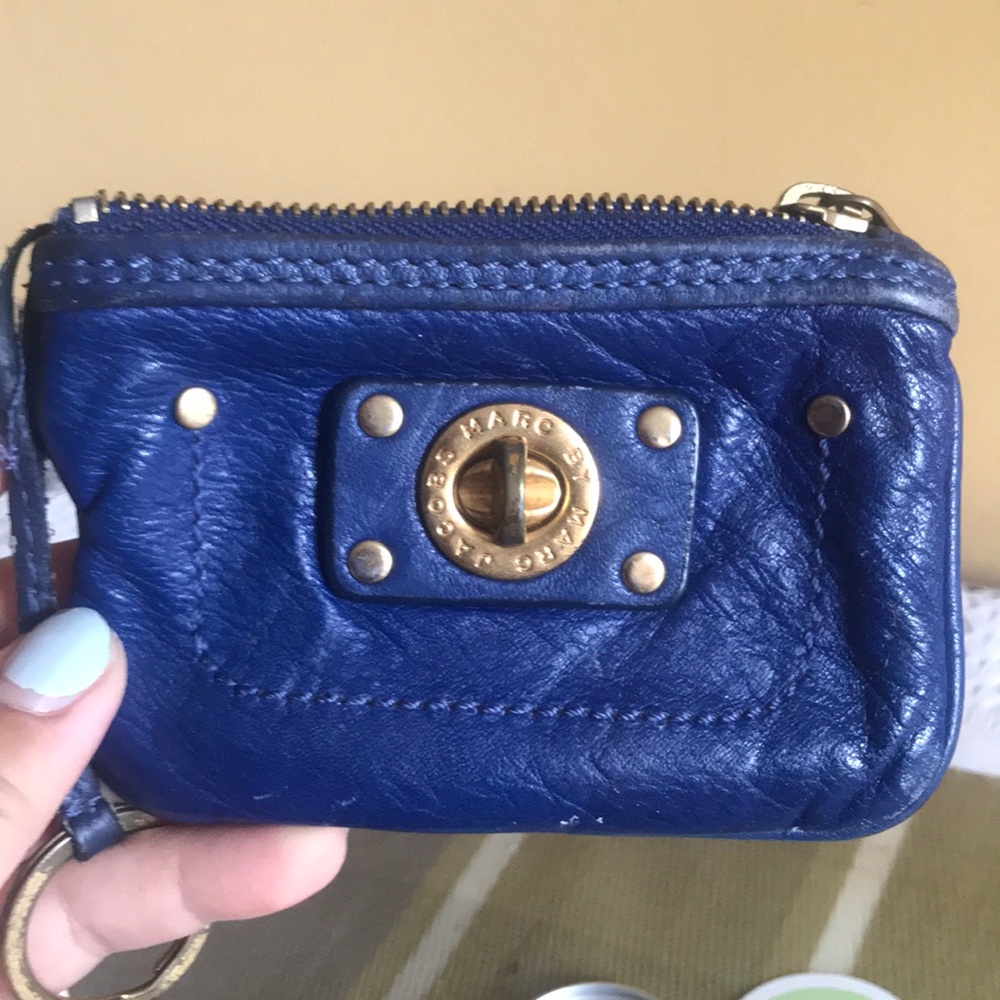 ❤️BLUE MARC JACOBS SMALL WALLET❤️